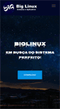 Mobile Screenshot of biglinux.com.br